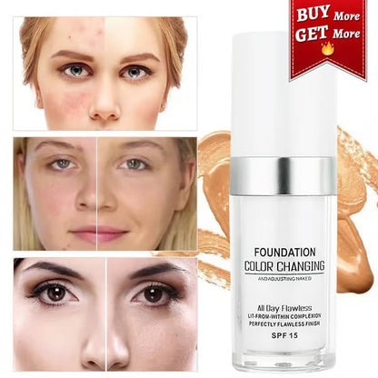 🎄🔥 Color-changing foundation for mature skin (🎁 Free gifts with our Christmas sale!)