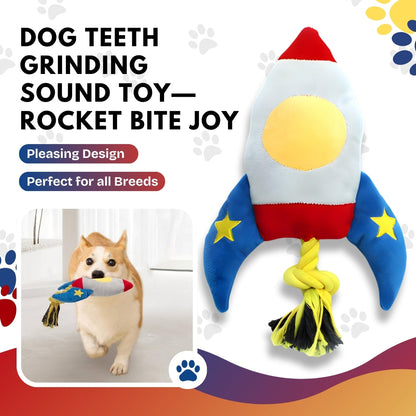 Dog Teeth Grinding Sound Toy——Rocket Bite Joy