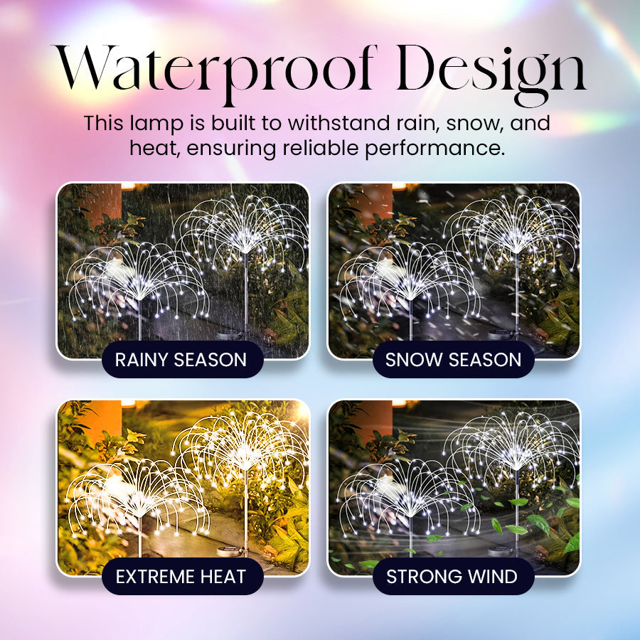 🎇Waterproof Solar Garden Fireworks Lamp🎆