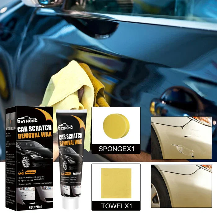 (Quick Fix)🚘Car Scratch Removal Wax