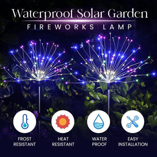 🎇Waterproof Solar Garden Fireworks Lamp🎆