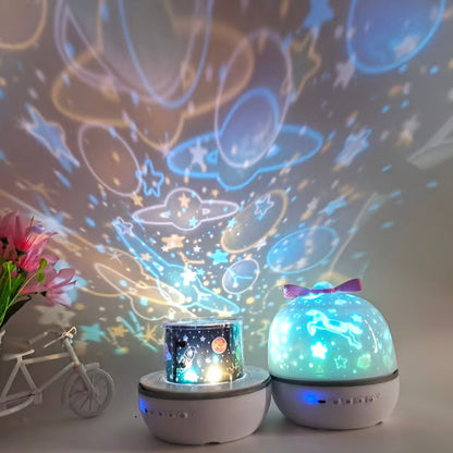 LAST DAY 60% OFF 🔥🔥Galactic Glow Night Light (LED Projector)✨