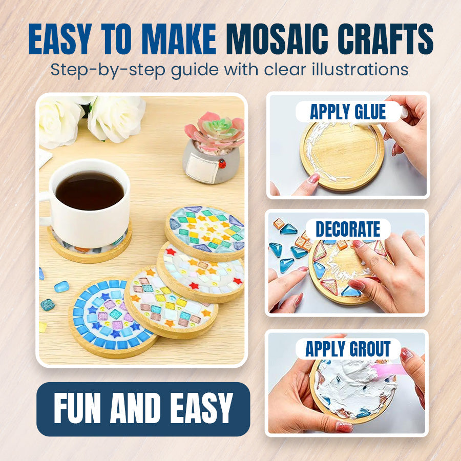 DIY Mosaic Coaster