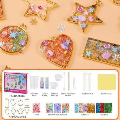 DIY Resin Pendant Kits For Child